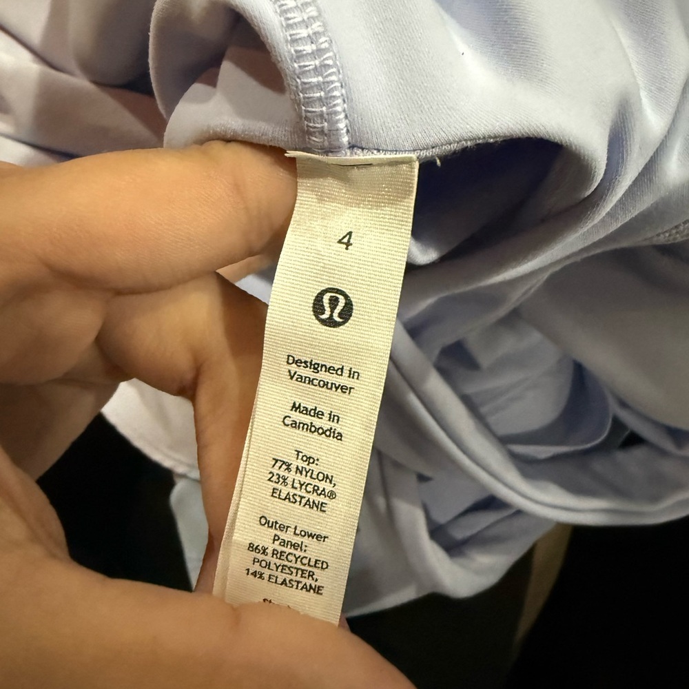 Lululemon Light Blue Top